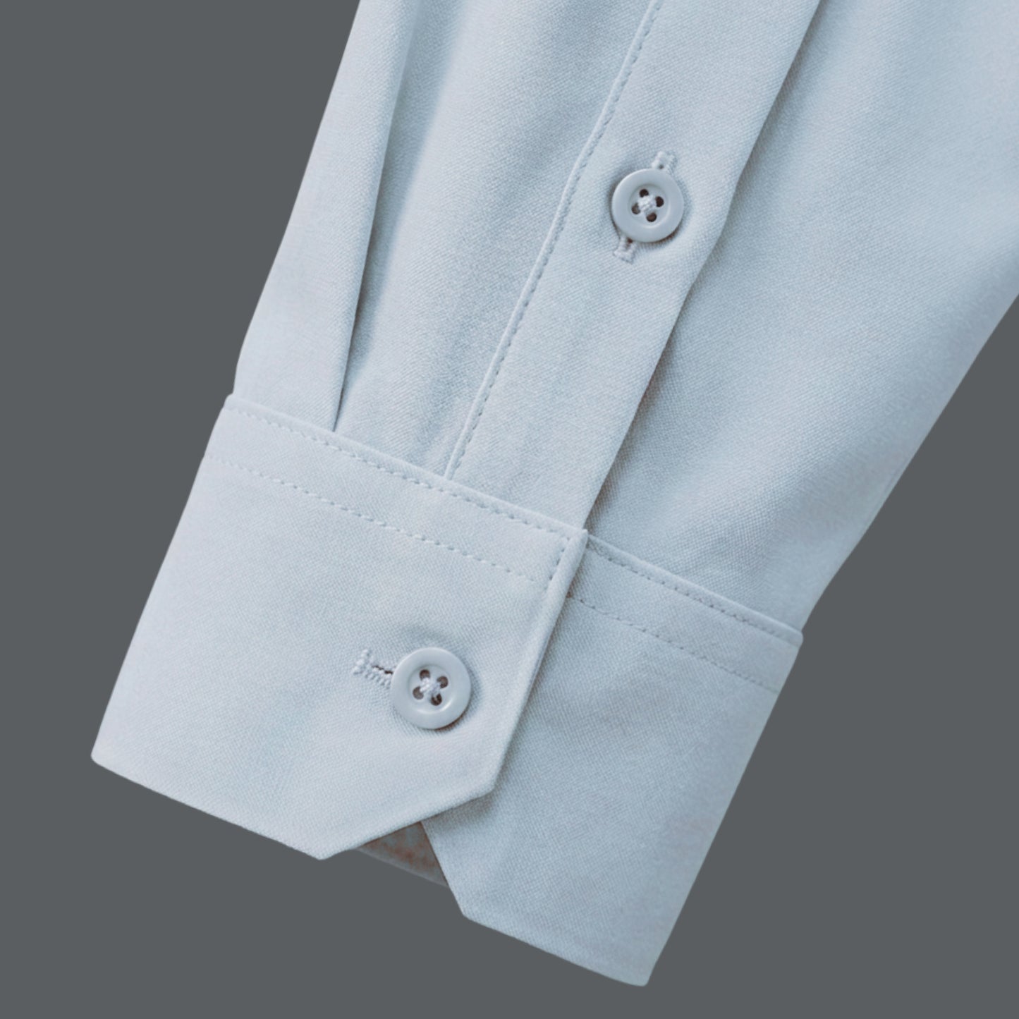 Light Grey Cotton Satin Shirt